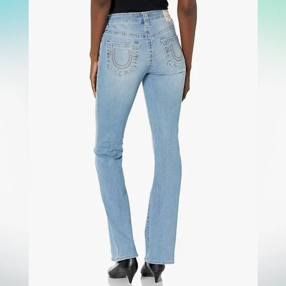 NWT True Religion Becca, mid rise bootcut, light refresh wash, size 29. - Picture 2 of 9